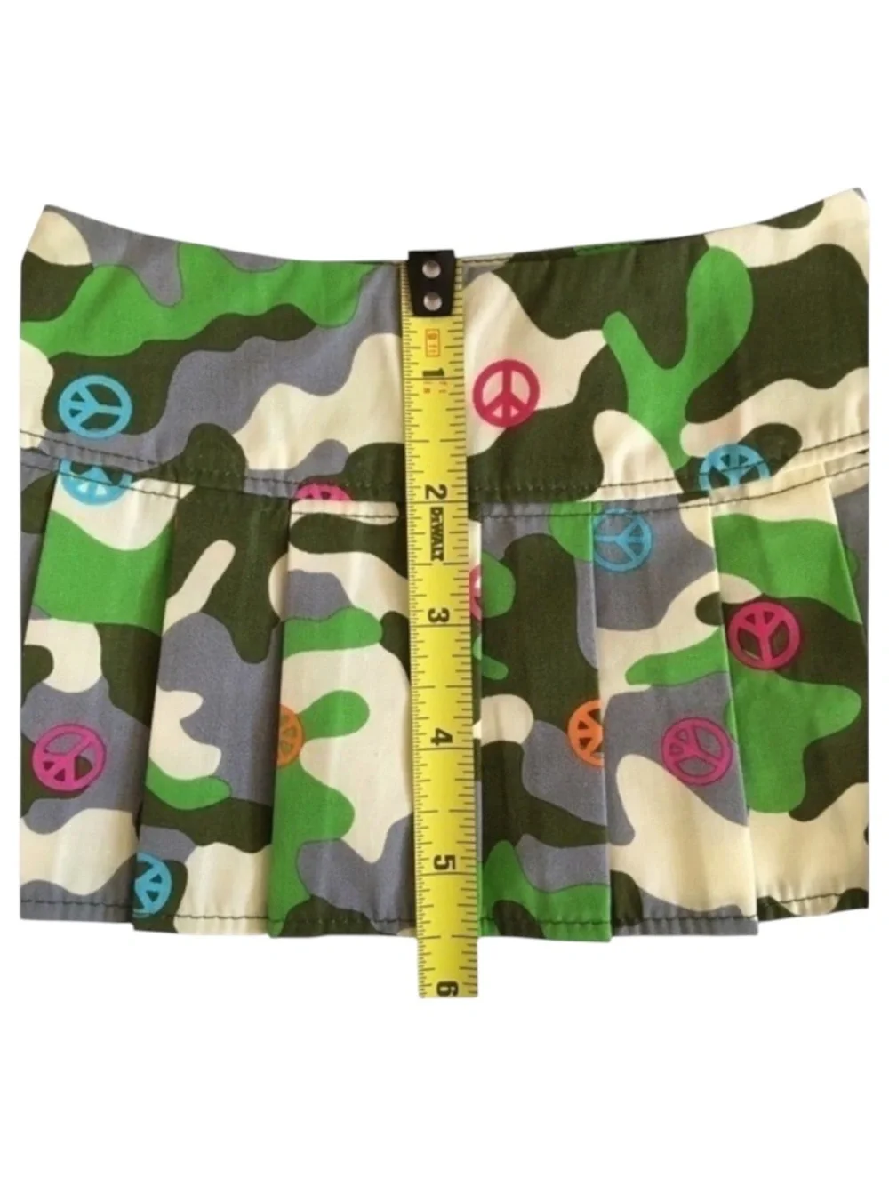 NWT SimplyDog 2pc Camo Skirt & Peace Top Dog Outfit Size S